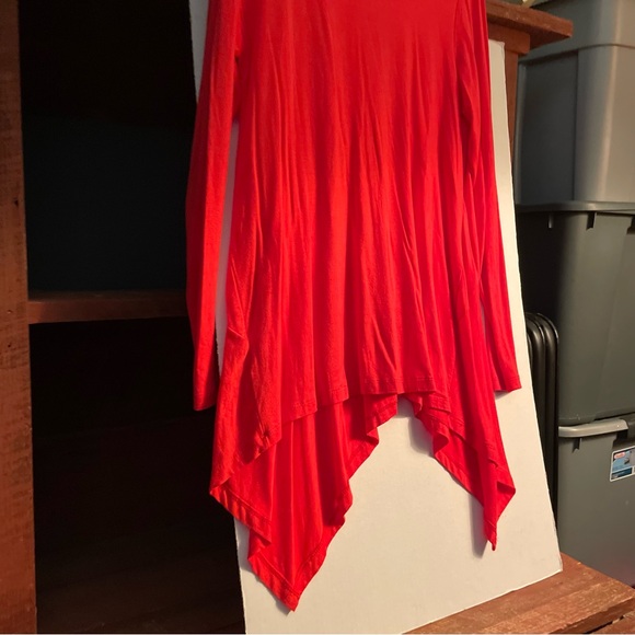 Joseph Abboud Turtleneck Tunic in Red. Size: Small, NEW with tag. 95% Rayon - Picture 2 of 10